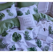 Pościel 220x200 Dwustronna Bawełna Satynowa Collection World Zielone L...