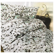 Pościel Flanela 100% Bawełna Gruba Polska 220x200 3cz Kwiaty