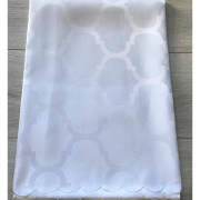 Obrus Plamoodporny Maroko Biały