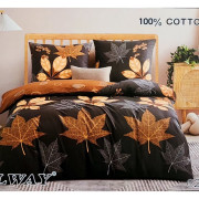 Pościel Dwustronna Bawełniana Elway 220/200 Liście