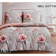 Pościel Dwustronna Bawełniana Elway 220/200 Kwiaty