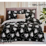 Pościel Dwustronna Bawełniana Elway 220/200 Serca