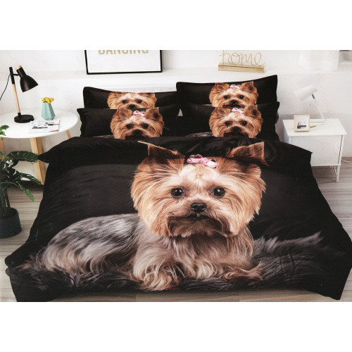 Pościel 3D Satyna Bawełniana 140/200 3cz York