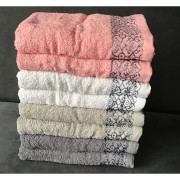 Komplet 8szt Ręczników Frotte Bawełna 100% Haft