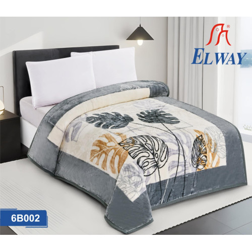 Koc Elway Gruby 160/210cm Liście