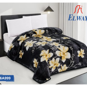 Koc Elway Gruby 160/210cm Kwiaty