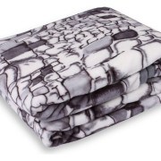 Koc Elway Gruby 200/240cm Kamienie Szare