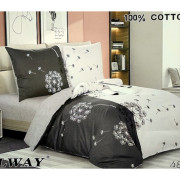 Pościel Dwustronna Bawełniana Elway 140/200 Dmuchawce