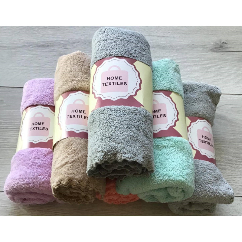 Ręczniczki/Ściereczki z mikrofibry 30x70 cm Komplet 6 sztuk Mix Koloró...