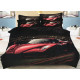 Pościel 3D Satyna Bawełniana 160/200 4cz Samochód