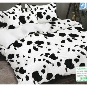 Pościel 3D Satyna Bawełniana 220/200 3cz Łatki