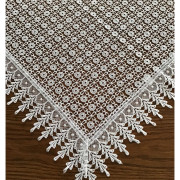 Bieżniki/Serwety Z Gipiury Białe Całe Koronkowe