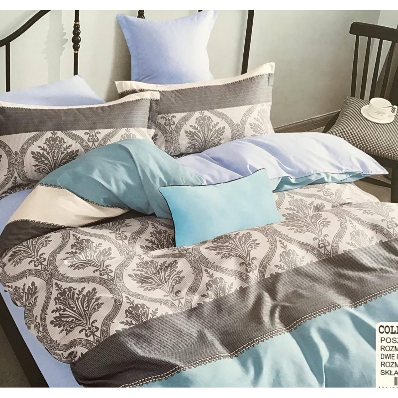 Pościel 140x200 Dwustronna Bawełna Satynowa Collection World Grafika