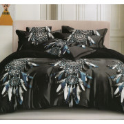 Pościel 3D Satyna Bawełniana 160/200 4cz Łapacze Snów
