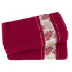 Ręczniki Tureckie Bambusowe 60% Komplet 2 szt Czerwony