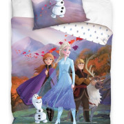 Pościel Bawełniana Licencyjna 160/200 2cz Kraina Lodu