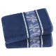 Ręczniki Tureckie Bambusowe 60% Komplet 2 Szt Granat