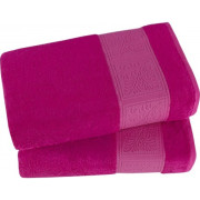 Ręczniki Tureckie Bambusowe 60% Komplet 2 Szt Różowy