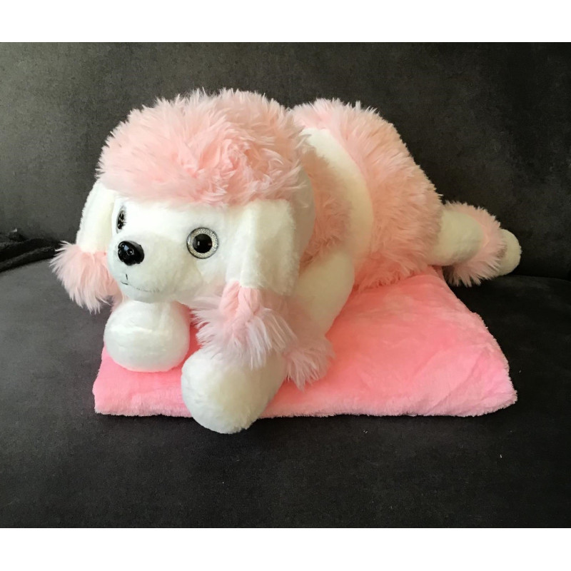 Koc Maskotka 2 W 1 Poduszka Pudelek