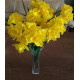 Żonkile Żółte 60cm Duży Bukiet Kwiatów Sztucznych