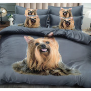 Pościel 3D Satyna Bawełniana 160/200 4cz York