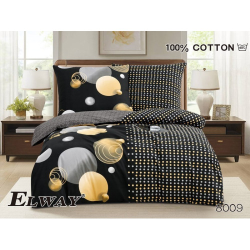Pościel Bawełniana Dwustronna Elway 160/200 Grafika