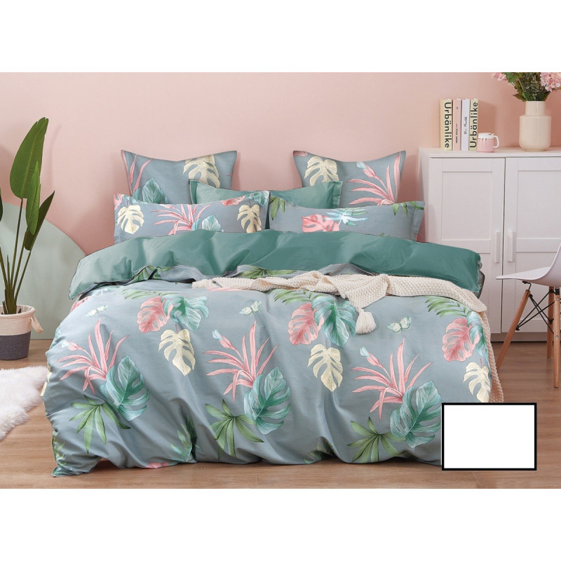 Pościel 160x200 Dwustronna Bawełna Satynowa Collection World Kwiaty