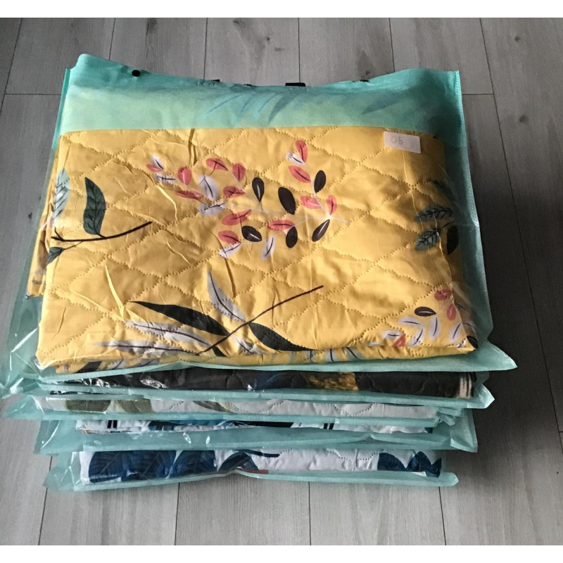 Kołdra Pikowana Cienka Na Lato 160x200 Cm Druk