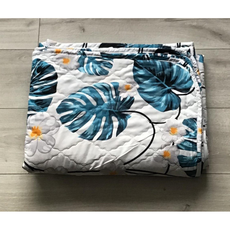 Kołdra Pikowana Cienka Na Lato 160x200 Liście