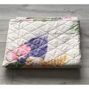 Kołdra Pikowana Cienka Na Lato 160x200 Kwiaty