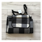 Koc Plażowy/Piknikowy 150x200 Cm Z Matą Izolacyjną Krata