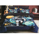 Pościel 3D Satyna Bawełniana 160/200 3cz Kosmonauta Wzór Faktyczny