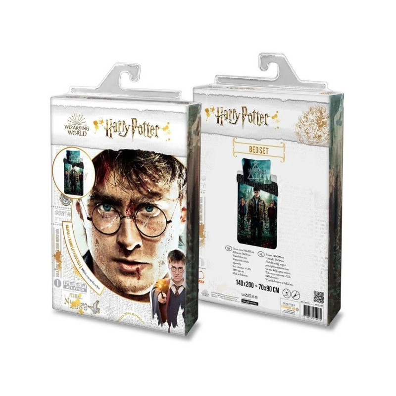 Pościel Młodzieżowa 100% Bawełna 160/200 Harry Potter