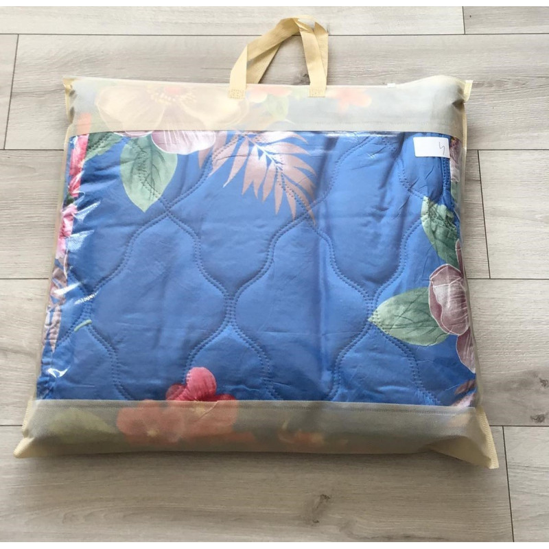 Kołdra Pikowana Cienka Na Lato 220x200 Cm Kwiaty