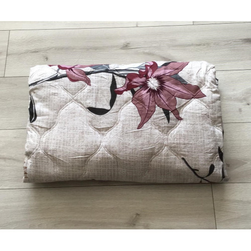 Kołdra Pikowana Cienka Na Lato 220x200 Cm Kwiaty