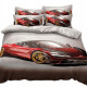 Pościel 3D Satyna Bawełniana 160/200 4cz Samochód