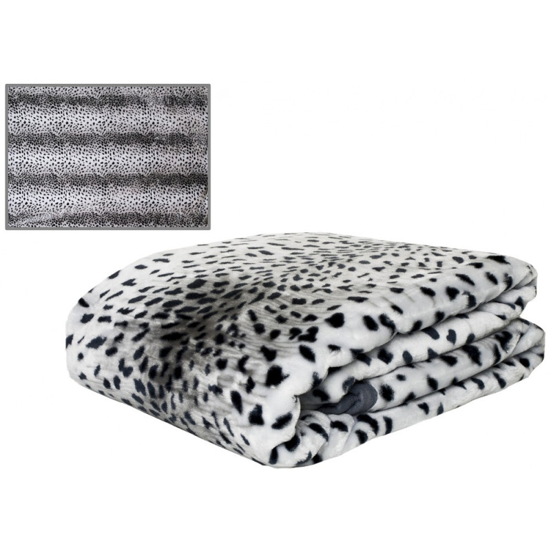 Koc Elway Gruby 160/210cm Pantera Szara