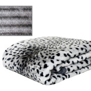 Koc Elway Gruby 160/210cm Pantera Szara