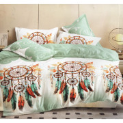 Pościel 3D Satyna Bawełniana 160/200 4cz Łapacze Snów