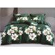 Pościel 3D Satyna Bawełniana 160/200 4cz Kwiaty