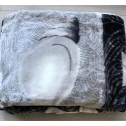 Koc Elway Gruby 160/210cm Muszle Szare