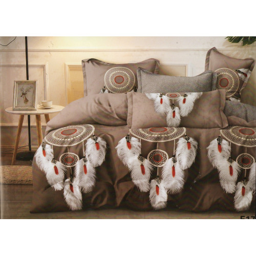 Pościel 3D Satyna Bawełniana 160/200 3cz Łapacze Snów