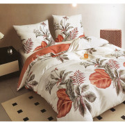 Pościel 160x200 Dwustronna Bawełna Satynowa Collection World Kwiaty