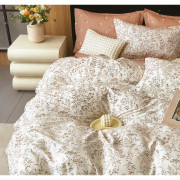 Pościel 160x200 Dwustronna Bawełna Satynowa Collection World Gałązki