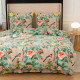 ościel Gruba Z Mikrofibry Miś 220x200cm 3cz Kwiaty/Ptaki