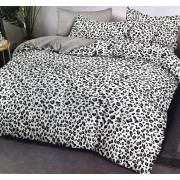 Pościel 3D Satyna Bawełniana 160/200 4cz Panterka