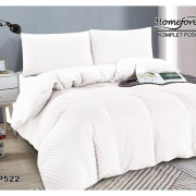 Pościel Mikrofibra Welurowa Minky 220x200 Biały