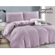 Pościel Mikrofibra Welurowa Minky 220x200 Jasny Fiolet