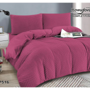 Pościel Mikrofibra Welurowa Minky 220x200 Amarant