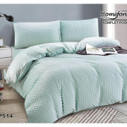 Pościel Mikrofibra Welurowa Minky 220x200 Mięta